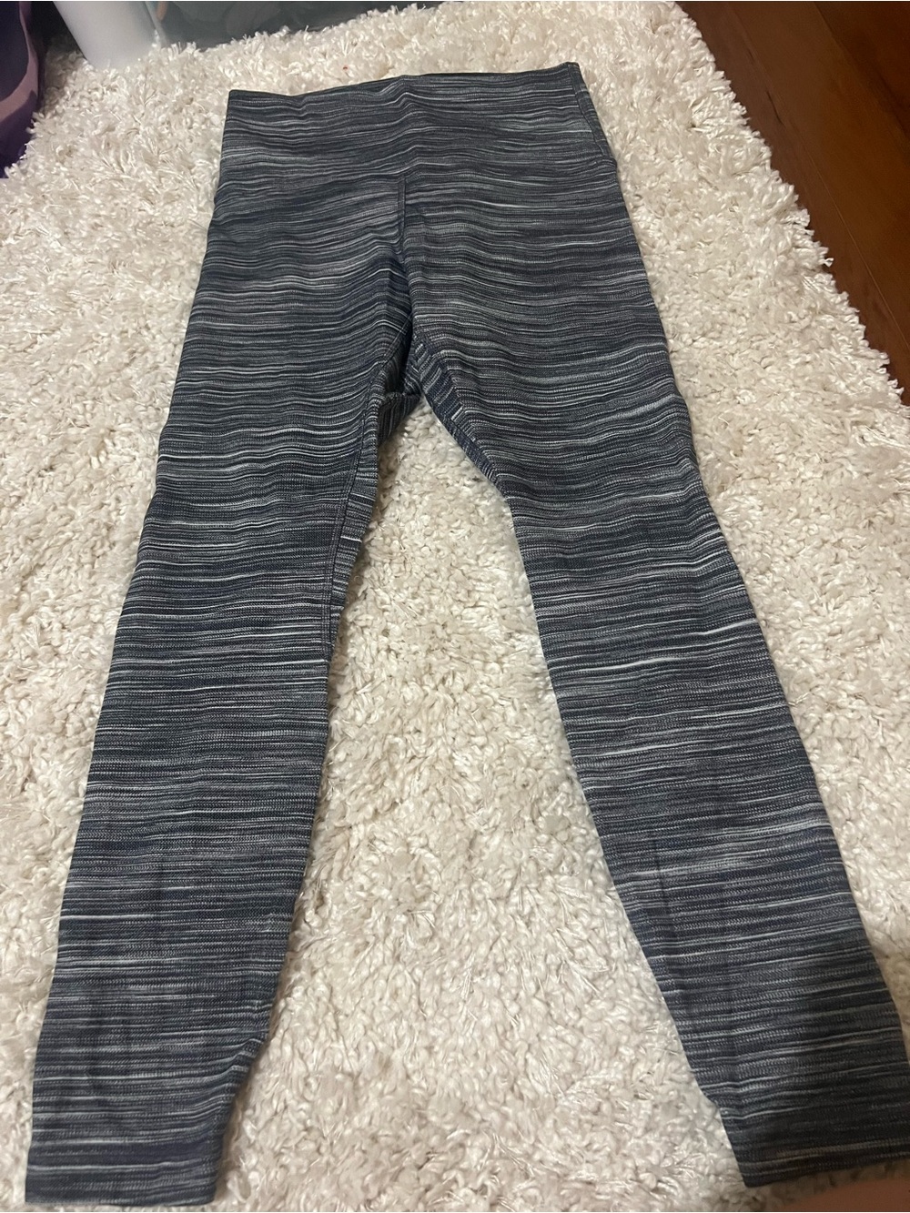 lululemon athletica Gray Space-Dye Women's Leggings